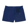 MC2 Saint Barth Solid Blue Navy Swim Shorts