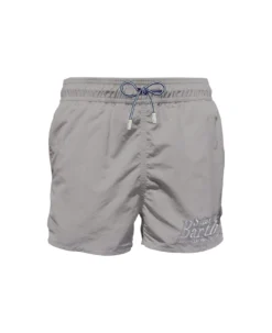 MC2 Saint Barth Silver Man S Swim Shorts