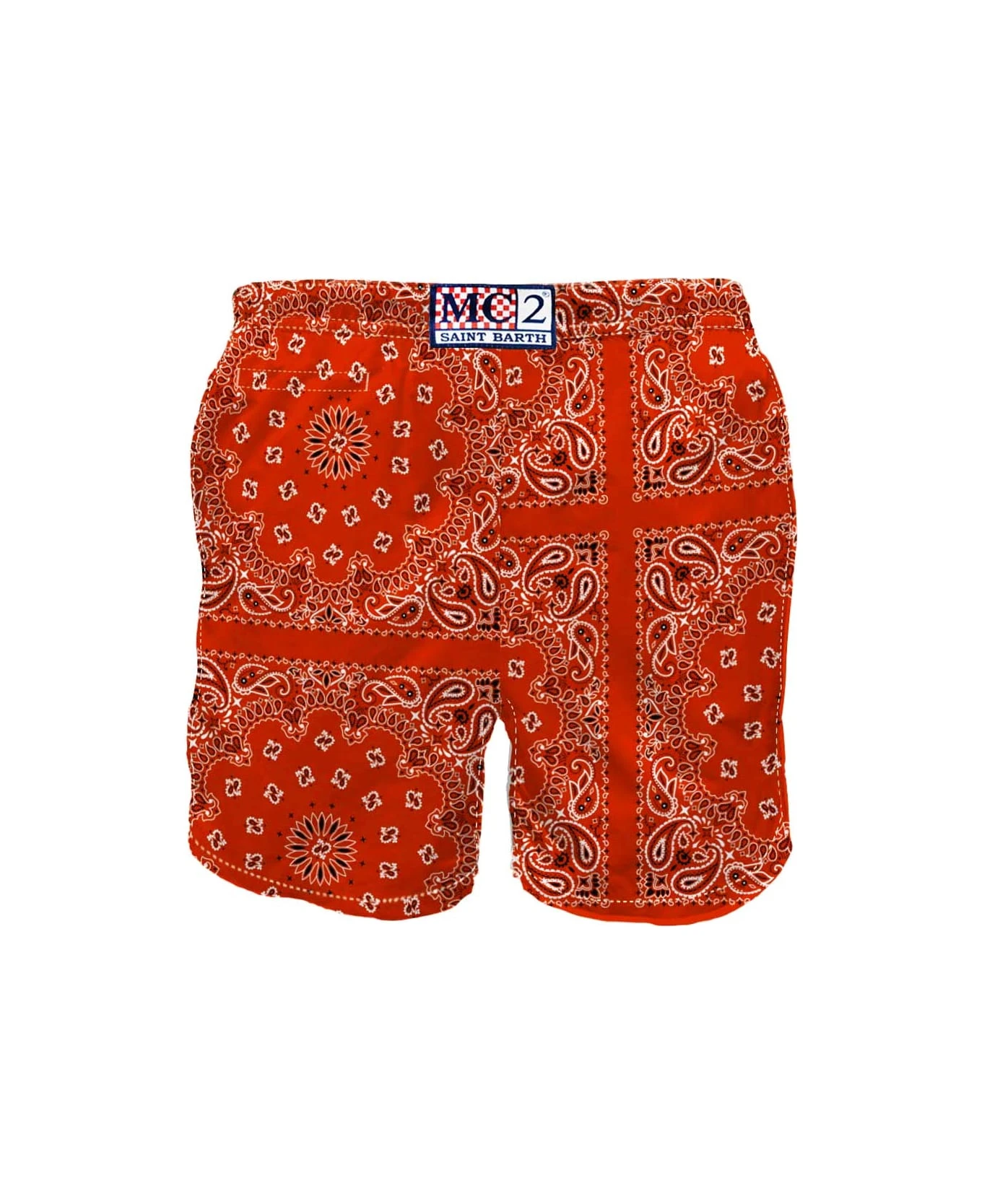 MC2 Saint Barth Red Man Swim Shorts - Image 2