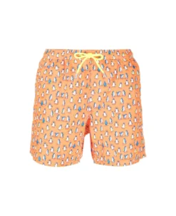 MC2 Saint Barth Jumping Penguins Swim Shorts