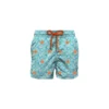MC2 Saint Barth Man Light Fabric Man Swim Shorts With Starfish Embroidery