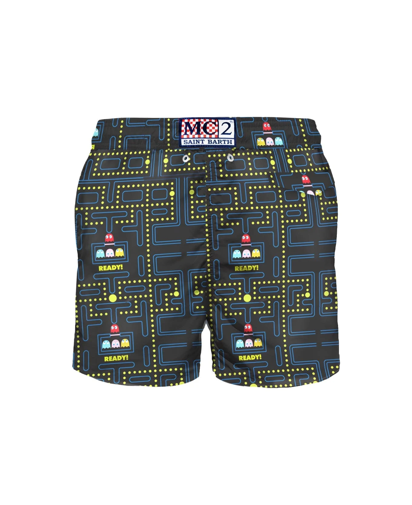 MC2 Saint Barth Man Swim Shorts With Pac-man Print - Image 2