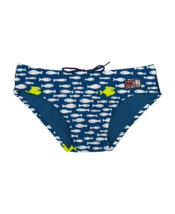 MC2 Saint Barth Man Swim Briefs Piranha Print