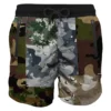 MC2 Saint Barth Man Camouflage Zipped Swim Shorts