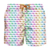 MC2 Saint Barth Man Light Fabric Swim Shorts With Vespa Print | Vespa© Special Edition