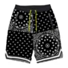 MC2 Saint Barth Black Bandanna Swim Shorts Surf Style