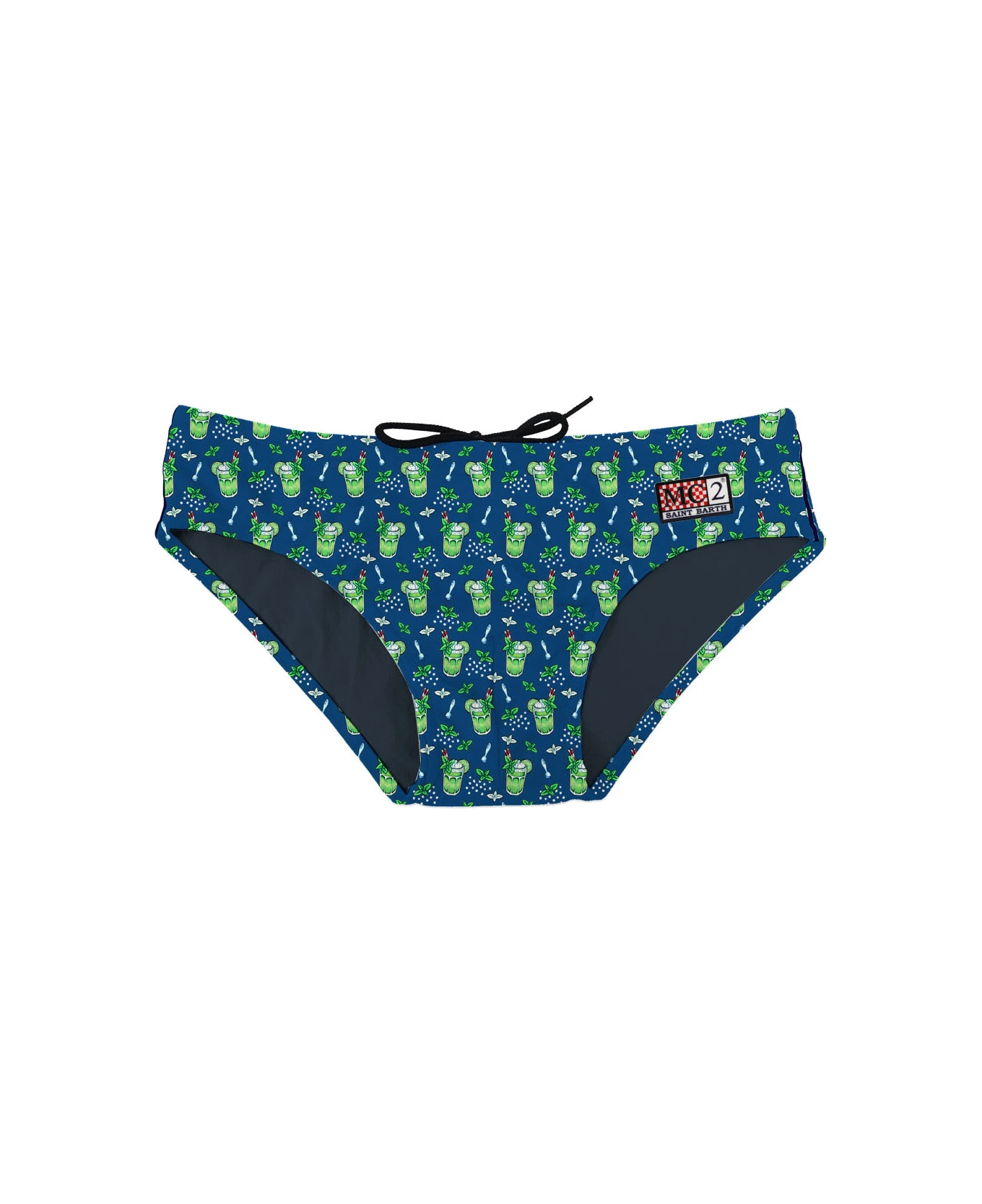 MC2 Saint Barth Mojito Print Man Swim Briefs