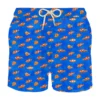 MC2 Saint Barth Man Light Fabric Swim Shorts With Clownfish Print