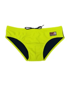 MC2 Saint Barth Man Fluo Yellow Swim Briefs