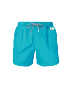 MC2 Saint Barth Man Teal Swim Shorts | Pantone Special Edition