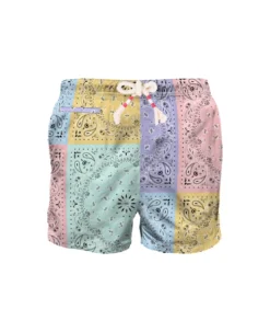 MC2 Saint Barth Man Bandanna Swim Shorts