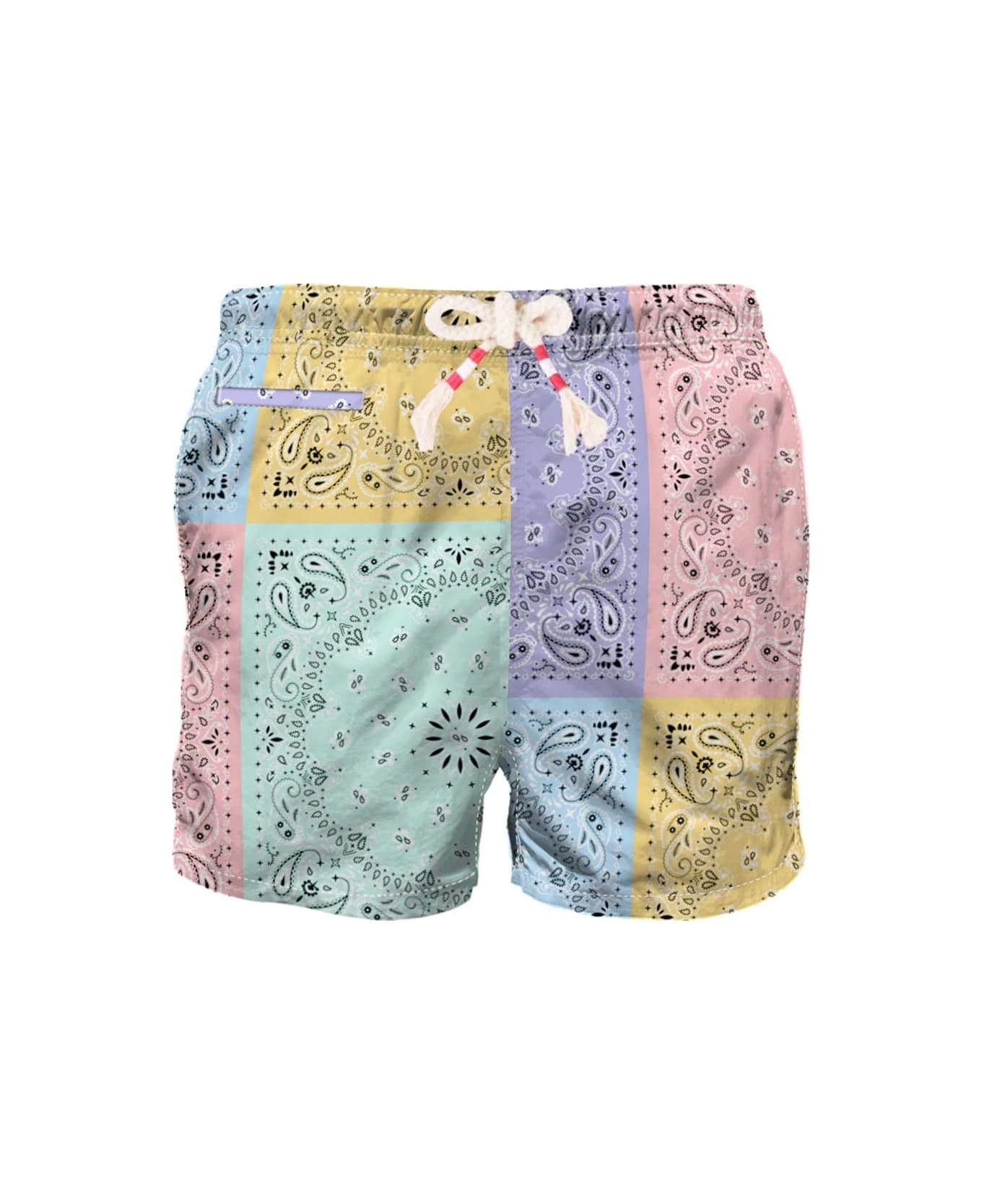 MC2 Saint Barth Man Bandanna Swim Shorts