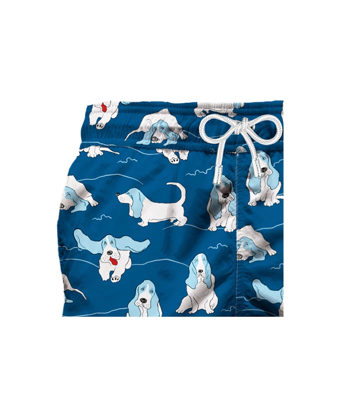 MC2 Saint Barth Basset Hound Man Swim Shorts - Image 4