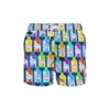 MC2 Saint Barth Light Fabric Man Swim Shorts Gin Print