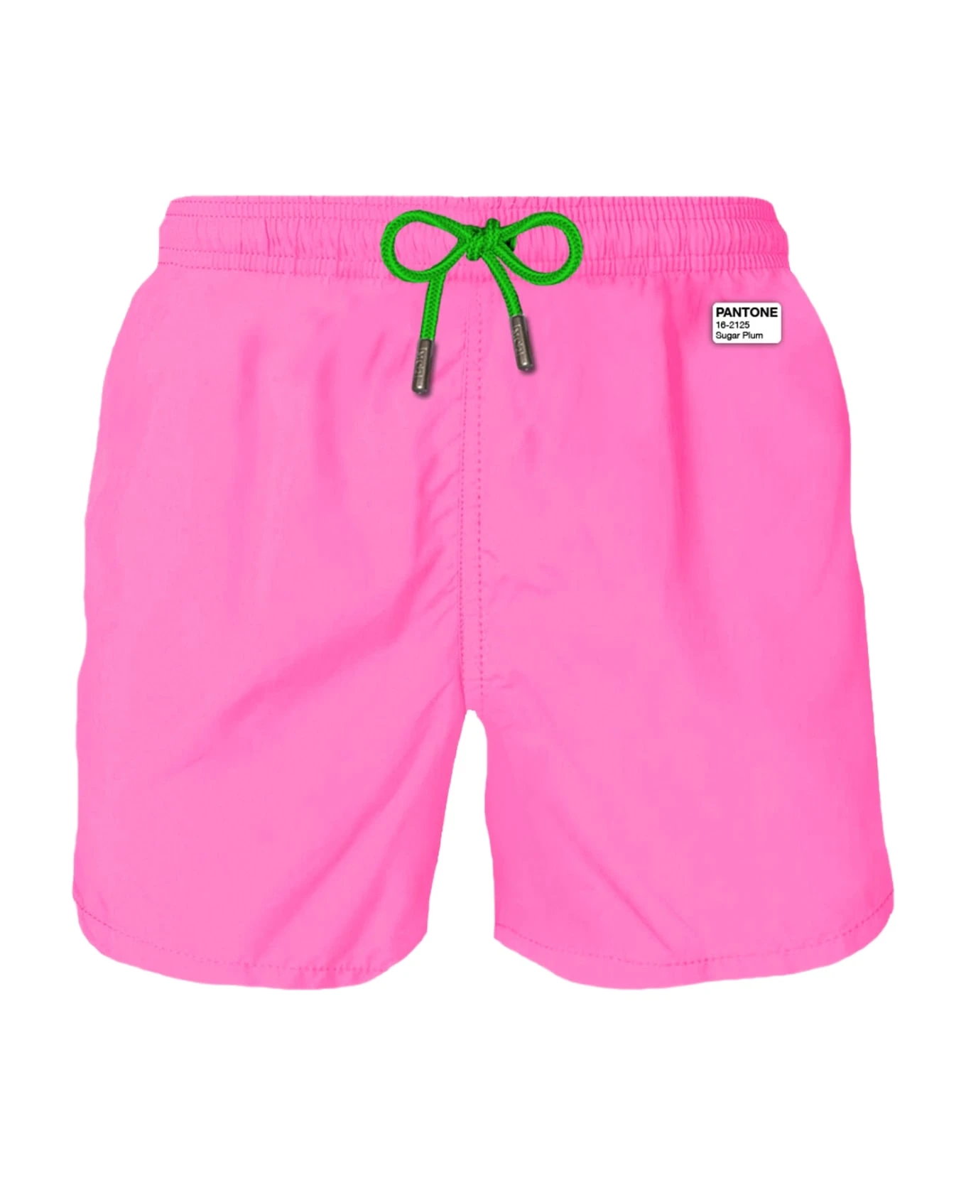 MC2 Saint Barth Man Pink Fluo Swim Shorts | Pantone Special Edition