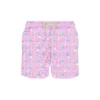 MC2 Saint Barth Man Light Fabric Swim Shorts With Gin Mare Print | Gin Mare Special Edition