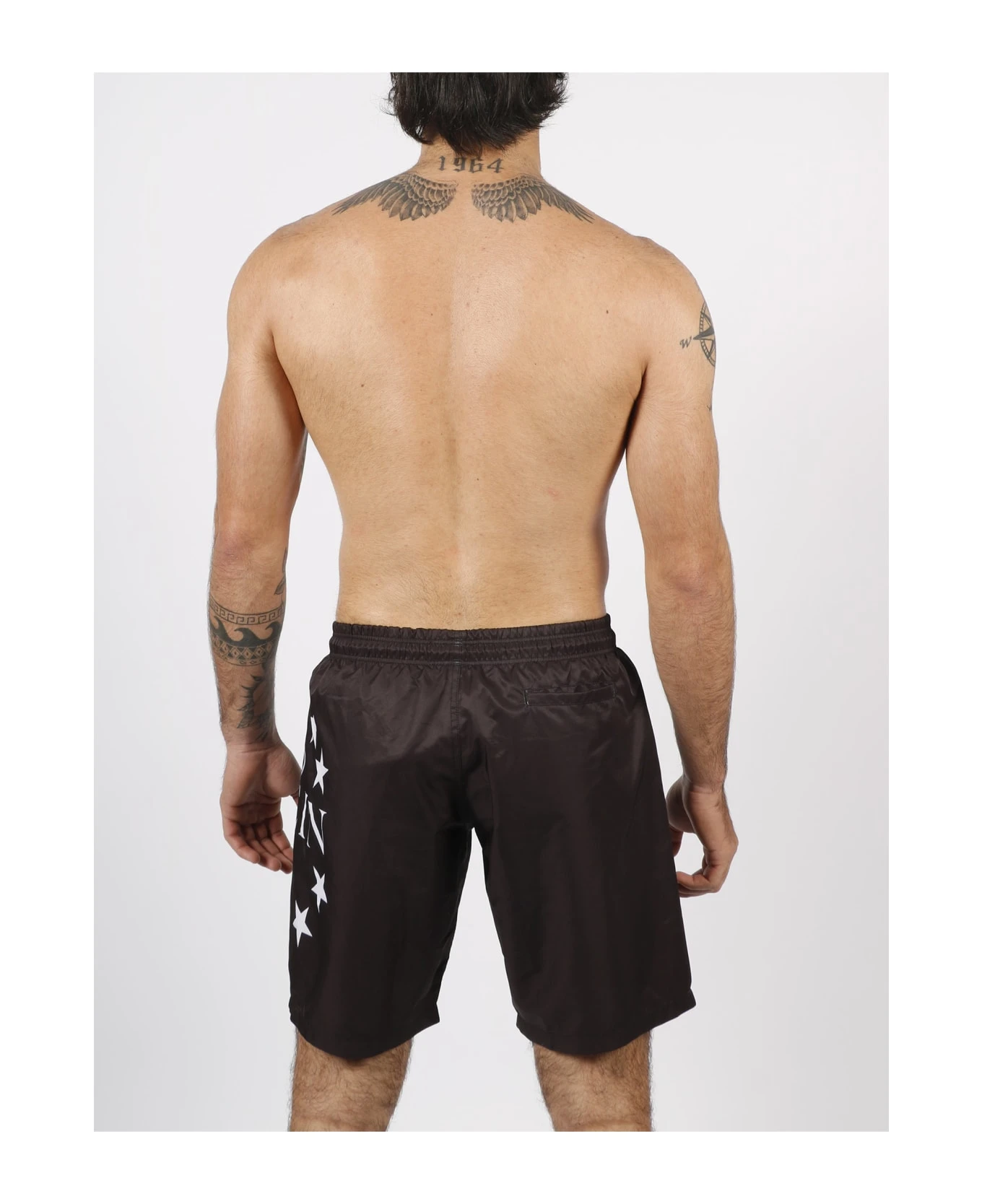 PHILIPP PLEIN Stars Swim Trunk - Image 4