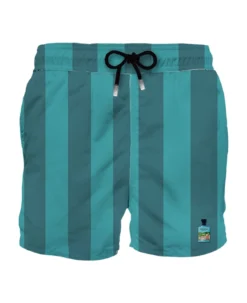 MC2 Saint Barth Man Classic Swim Shorts With Portofino Gin Patch | Portofino Dry Gin Special Edition