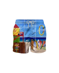 MC2 Saint Barth Saint Barth Loirent Photographic Print Swim Shorts