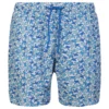 MC2 Saint Barth Light Blue Crabs Print Swim Shorts
