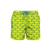 MC2 Saint Barth Man Light Fabric Swim Shorts With Surfcar Print