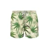 MC2 Saint Barth Green Leaves All Over Print Swim Shorts