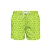 MC2 Saint Barth Light Fabric Man Swim Shorts Mojito Print