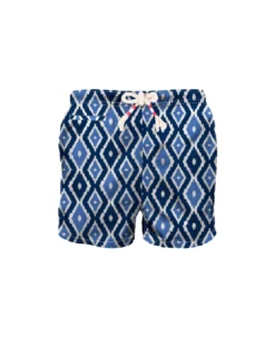 MC2 Saint Barth Man Swim Shorts With Pattern