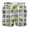 MC2 Saint Barth Man Swim Shorts With Summer Print