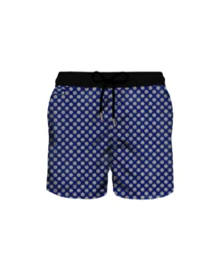 MC2 Saint Barth Man Light Fabric Swim Shorts With Inter Print | Inter Special Edition
