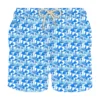 MC2 Saint Barth Man Light Fabric Swim Shorts With Mushrooms Print