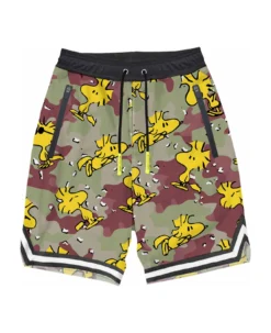 MC2 Saint Barth Woodstock Print Long Swim Shorts | Woodstock - Peanuts Special Edition