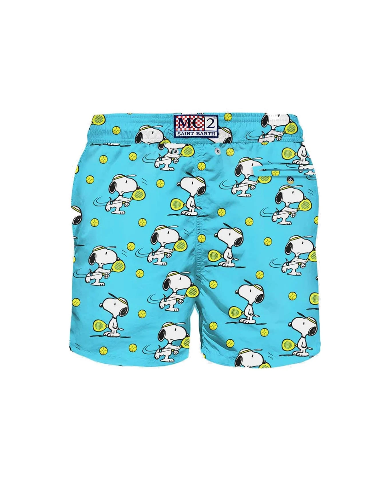 MC2 Saint Barth Man Swim Shorts With Snoopy Print | Snoopy - Peanuts Special Edition - Image 2
