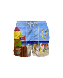MC2 Saint Barth Saint Barth Lorient Photographic Print Swim Shorts