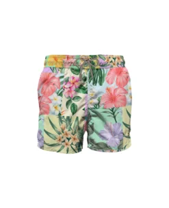 MC2 Saint Barth Patchflower Mid-length Swim Shorts
