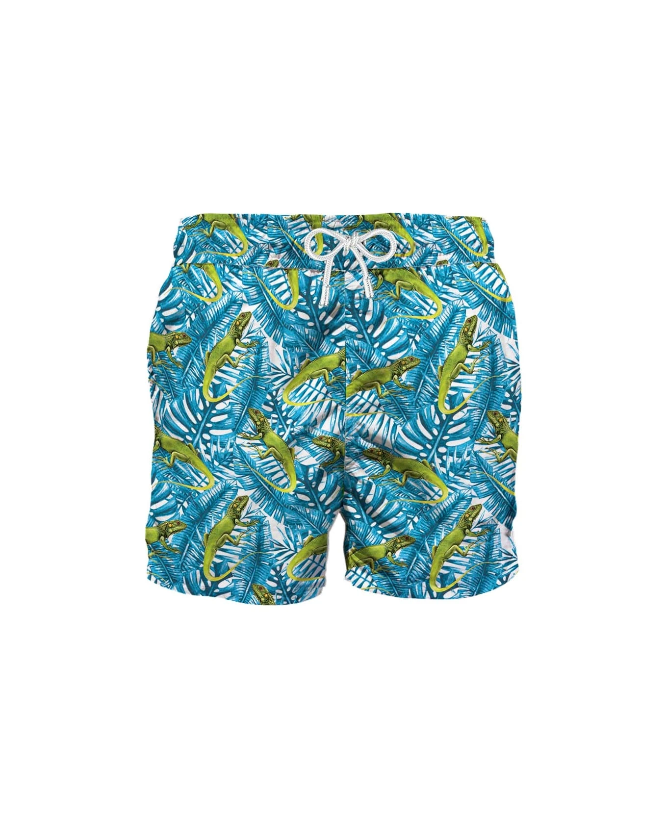 MC2 Saint Barth Geckos Mid-length Swim Shorts